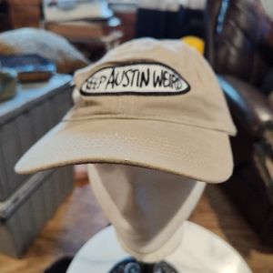 Keep Austin Weird Tan Adjustable Snapback Hat